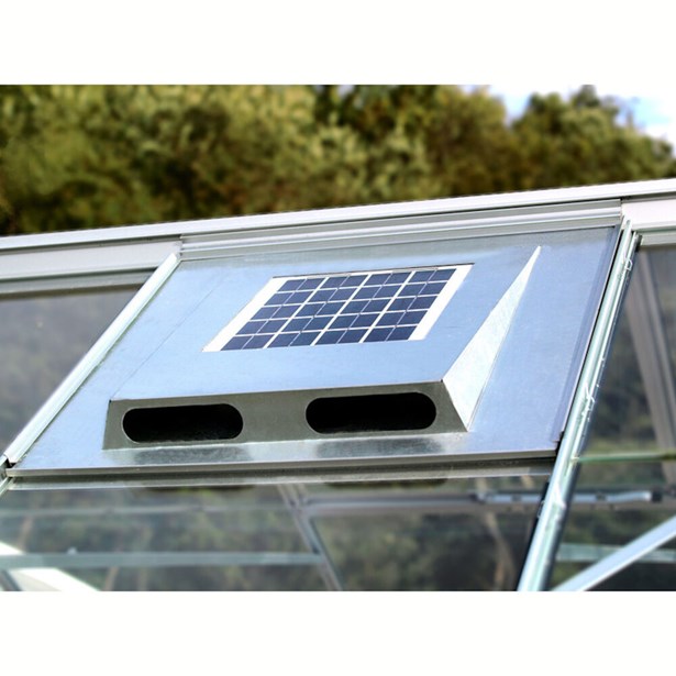 Vitavia Solarvent, Solarfan til drivhus, ventilation, x 610 mm - Køb Drivhustilbehør online SILVAN