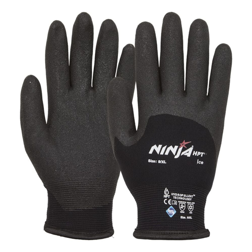 OSN Ninja, Handsker, Ice HPT, sort -