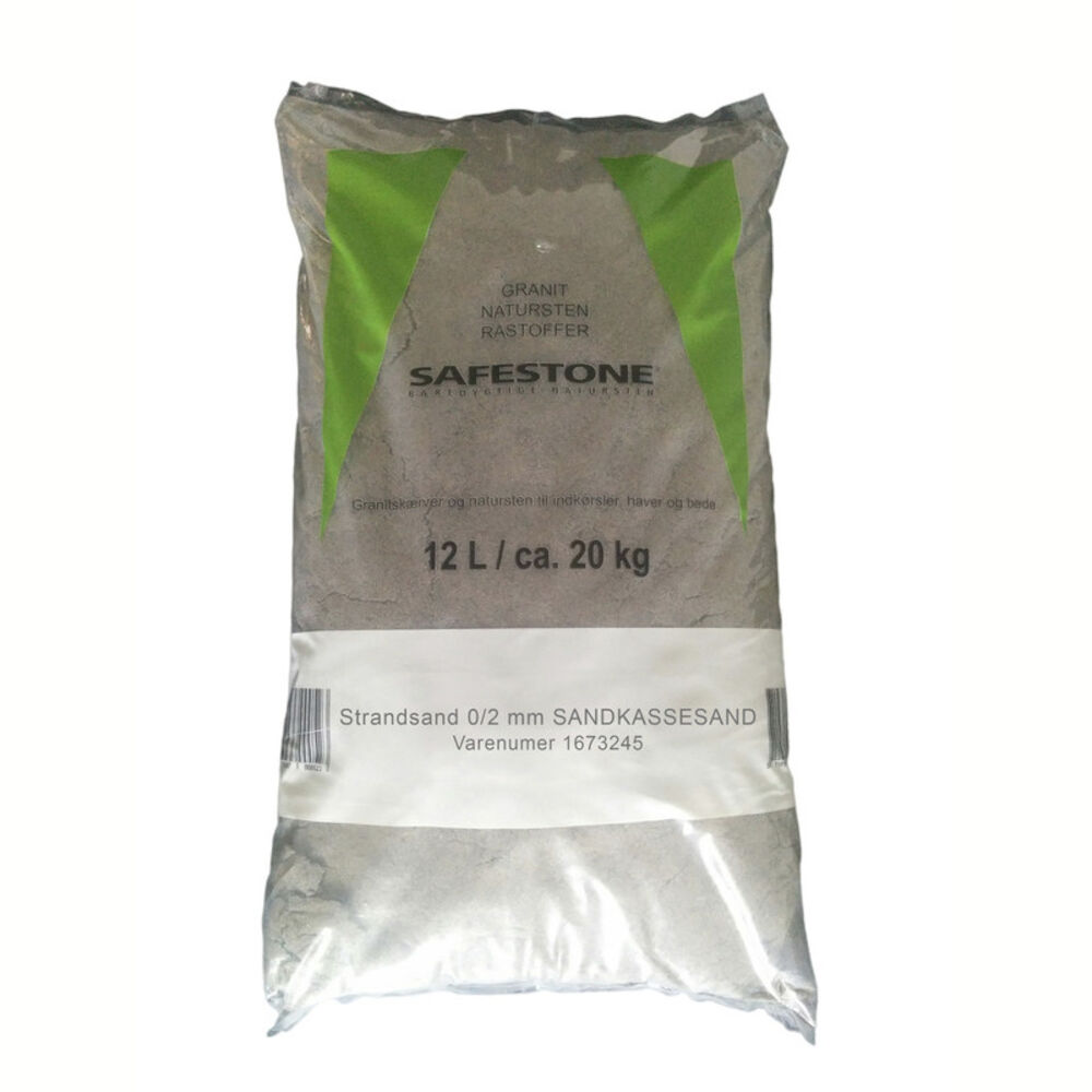 Safestone, Sandkassesand, 20 kg -