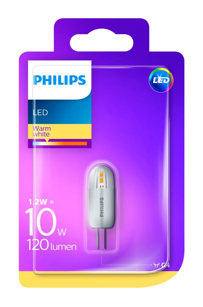 Betydning Nedgang Muligt Philips, LED-stiftpære, 60 W, G9 -