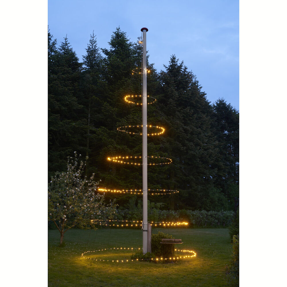 Sirius, Lyskæde t. flagstang 8-10 m. 360 LED-lys, varm hvid til 99,95 fra Silvan | Alledagligvarer.dk