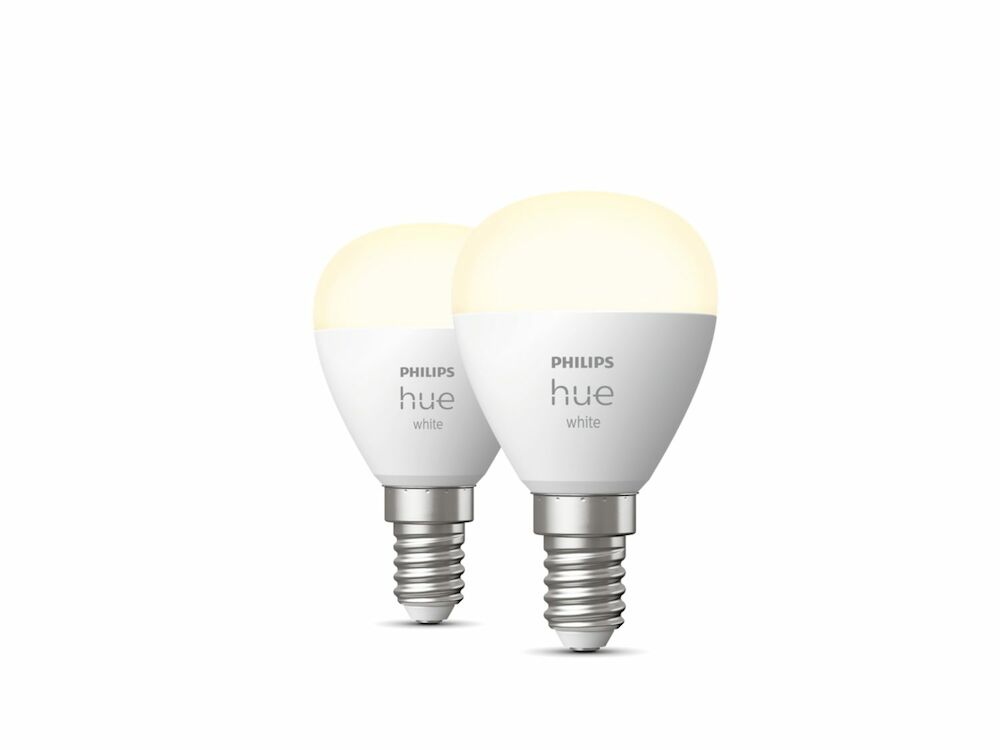 revolution uddøde Dem Philips Hue, White, LED-pære, 5,7 W, E14, 2 stk. -