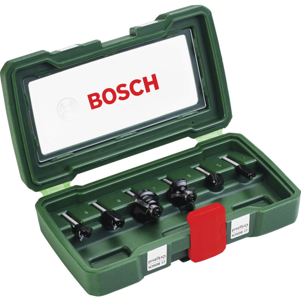 Bosch, Fræsejernssæt, 6 dele, flere varianter Køb til online | SILVAN