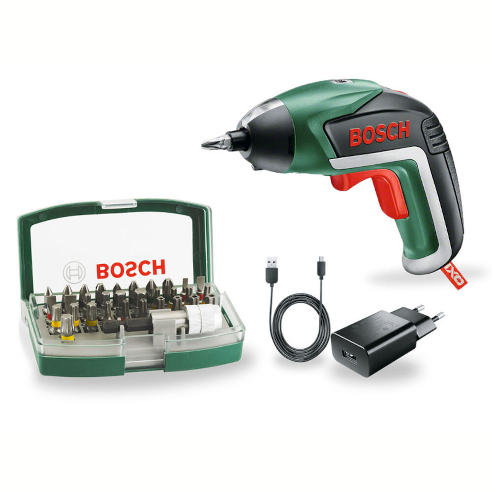 forfriskende chance skære ned Bosch, Skruemaskinesæt, inkl. batteri, IXO V, 3,6 V -