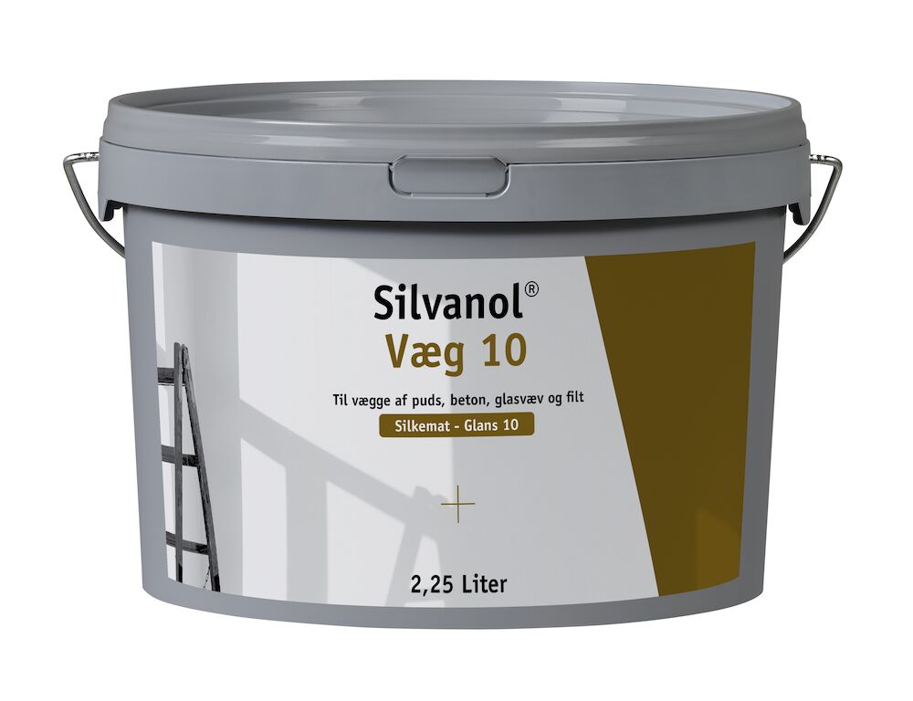 Silvanol, Vægmaling, hvid, glans 239,95 fra Silvan | Alledagligvarer.dk