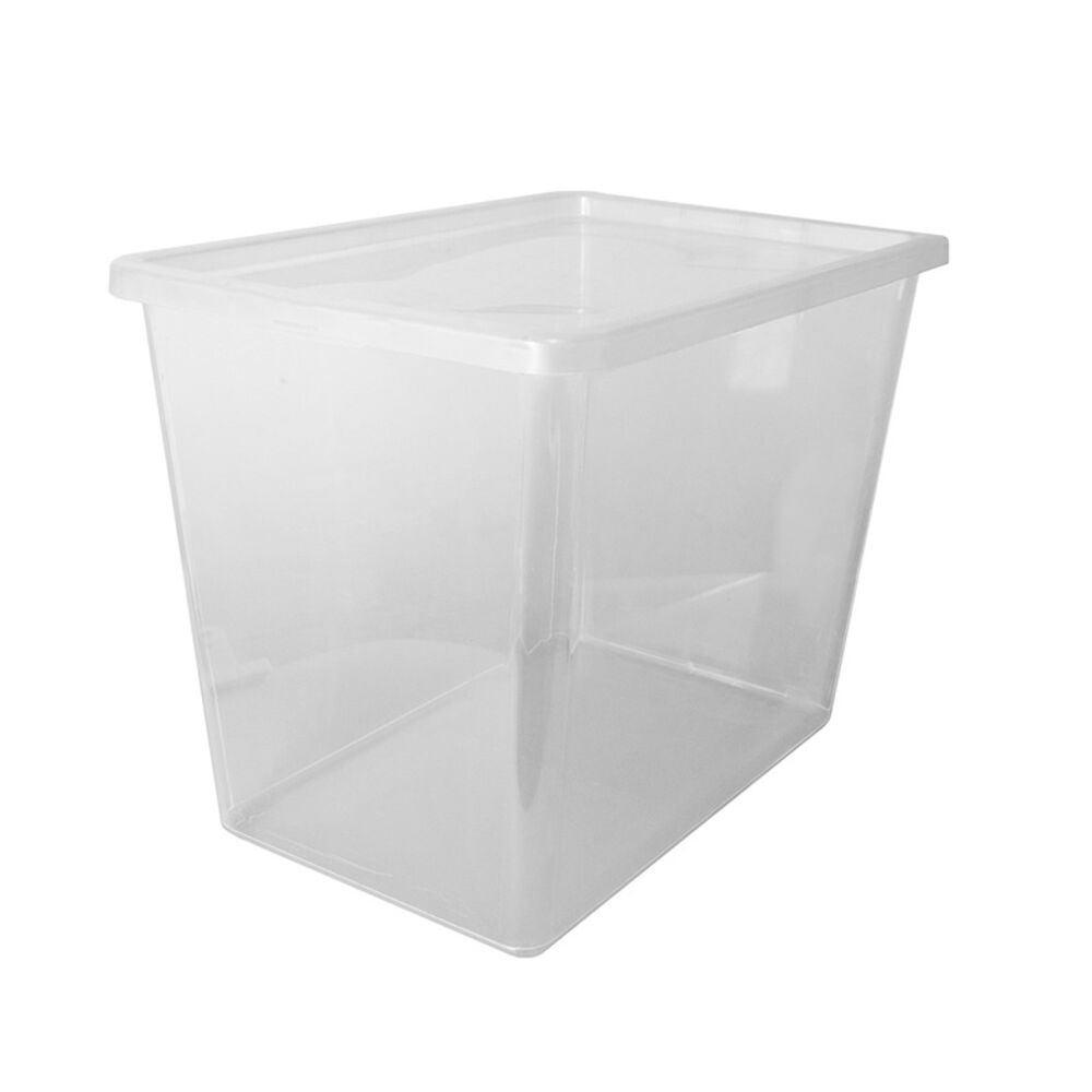 Plast Team, Basic Box, plast, transparent, 80 L -