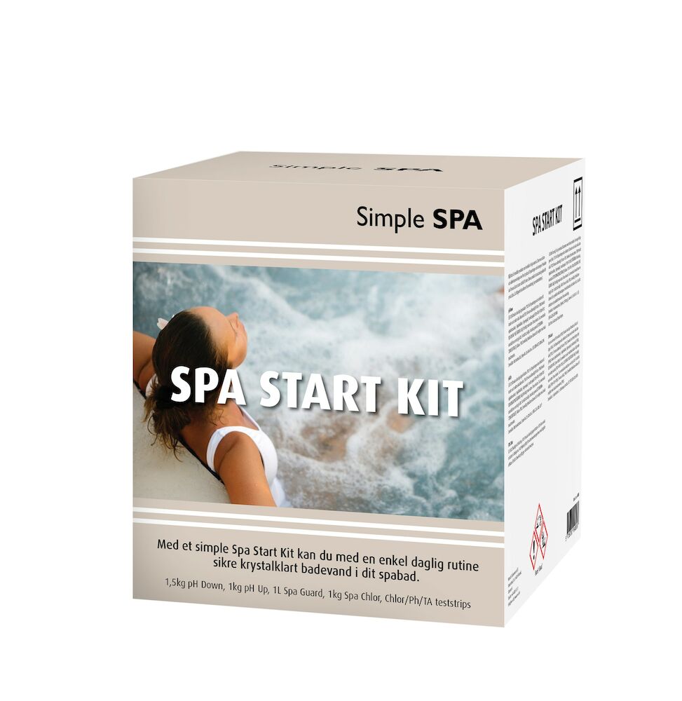 Simple Spa Start Kit, 5 dele -