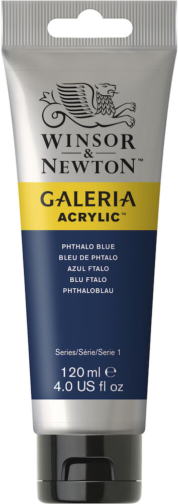 Belønning Sygdom afstemning Winsor & Newton, Akrylmaling, Galeria, Phthalo Blue 516, 120 ml til 48,95  fra Silvan | Allematerialer.dk